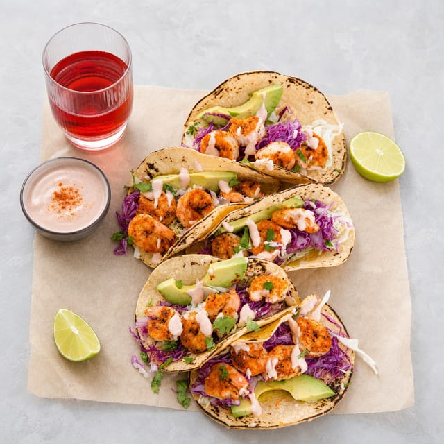 Shrimp Tacos.