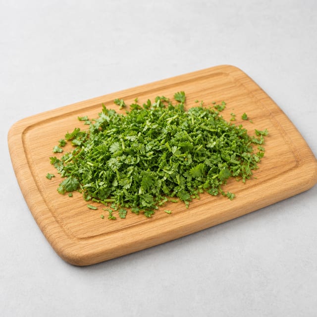 Chopped Cilantro Bump.