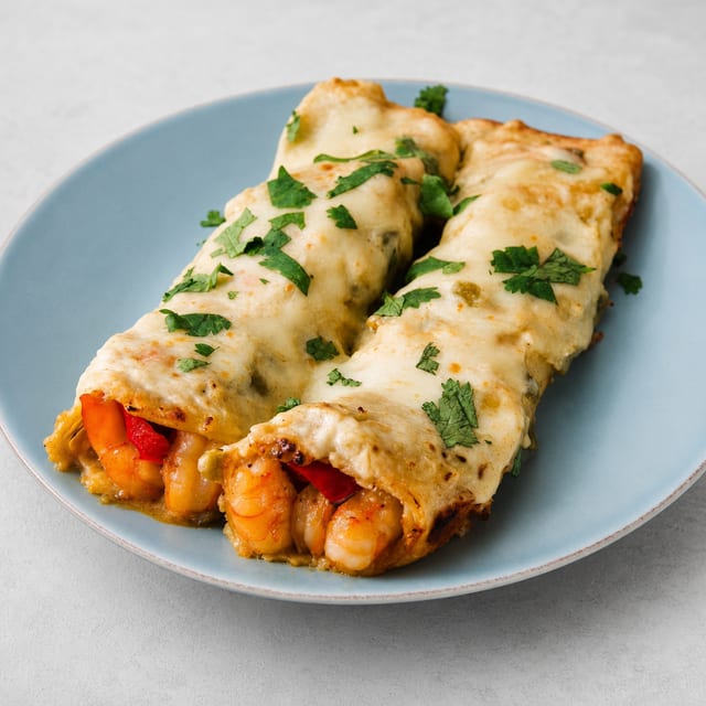 Shrimp Enchiladas.