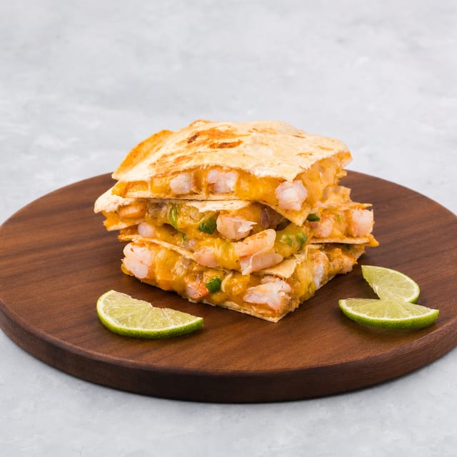 Shrimp Quesadilla.