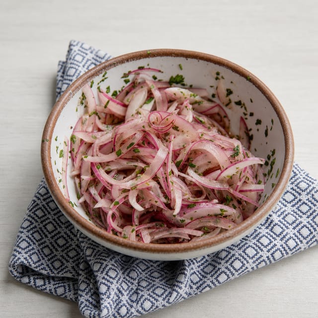Marinated Onion Bump.