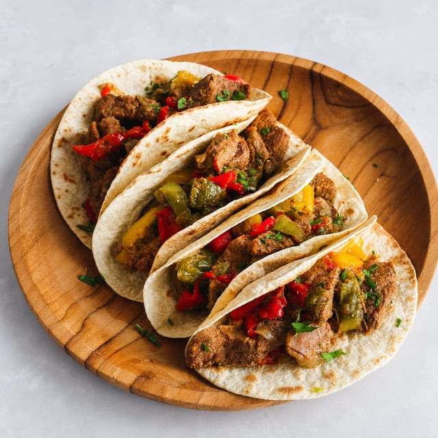 Beef/Chicken Fajitas.