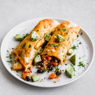 VEGETABLE ENCHILADAS