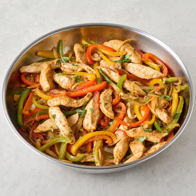 Chicken Fajitas.