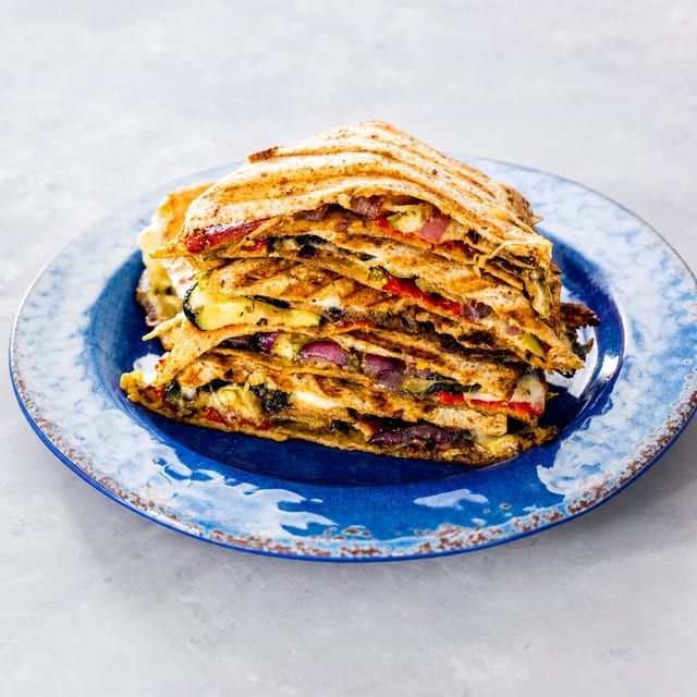 Vegetable Quesadilla.